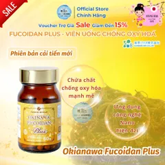 [Xuất Kèm VAT] Okinawa Fucoidan Plus Kanehide Hộp 60 Viên Tăng Cường Đề Kháng Hỗ Trợ U Bướu Nhập Khẩu Nhật Bản