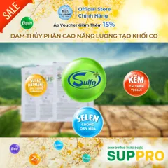 [Xuất Kèm VAT] Suppro Cerna Soup Cao Năng Lượng (12 Gói x 30g) Dinh Dưỡng Chỉ Số Thấp, Bồi Bổ Cơ Thể