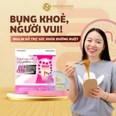 [Xuất Kèm VAT] Thực Phẩm Bảo Vệ Sức Khỏe Intestines Beauty Queen - Hộp 30 Gói Men Lợi Khuẩn INULIN Nichiei Bussan