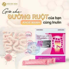 [Xuất Kèm VAT] Thực Phẩm Bảo Vệ Sức Khỏe Intestines Beauty Queen - Hộp 30 Gói Men Lợi Khuẩn INULIN Nichiei Bussan