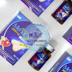 [Hàng Mới Về] Tăng Chiều Cao Midu MenaQ7 360mcg Hộp 30 Viên D3K2 Canxi Cho Bé Phát Triển Chắc Xương - Chính Hãng Hoa Kỳ