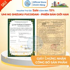 [Freeship & Voucher] UMI NO SHIZUKU FUCOIDAN – PHIÊN BẢN GIỚI HẠN (140 VIÊN)