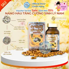 [Xuất Kèm VAT] Hộp 120 Viên Tinh Chất Hàu Nano Gold Nichiei Bussan - Tăng Cường Sinh Lực Toàn Diện Chính Hãng Nhật Bản