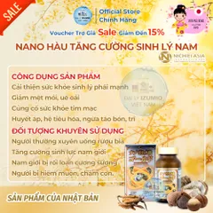 [Xuất Kèm VAT] Hộp 120 Viên Tinh Chất Hàu Nano Gold Nichiei Bussan - Tăng Cường Sinh Lực Toàn Diện Chính Hãng Nhật Bản