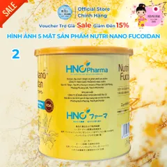 [Xuất Kèm VAT] Nutri Nano Fucoidan Ngũ Cốc Thực Dưỡng Bồi Bổ Thể Trạng, Tăng Sức Đề Kháng