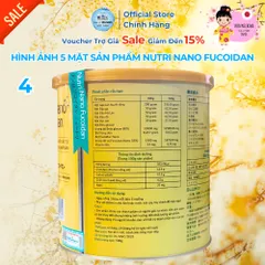[Xuất Kèm VAT] Nutri Nano Fucoidan Ngũ Cốc Thực Dưỡng Bồi Bổ Thể Trạng, Tăng Sức Đề Kháng