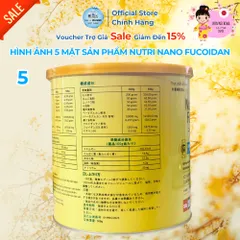 [Xuất Kèm VAT] Nutri Nano Fucoidan Ngũ Cốc Thực Dưỡng Bồi Bổ Thể Trạng, Tăng Sức Đề Kháng