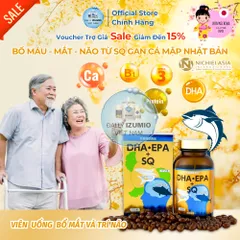 [Xuất Kèm VAT] Thực Phẩm Bảo Vệ Sức Khỏe DHA.EPA+SQ Hộp 330 Viên Dầu Gan Cá - Chính Hãng Nhật Bản