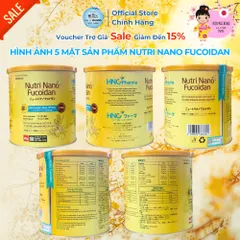 [Xuất Kèm VAT] Nutri Nano Fucoidan Ngũ Cốc Thực Dưỡng Bồi Bổ Thể Trạng, Tăng Sức Đề Kháng