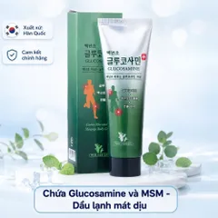 Dầu Lạnh Xoa Bóp Glucosamine Hàn Quốc tuýp 150ml màu xanh