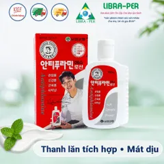 Dầu xoa bóp Antiphlamine 100ml Hàn Quốc - Cây Lăn Tiện Dụng Giảm Mỏi Mệt Và Đau Nhức Cơ Thể