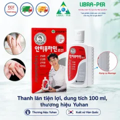 Dầu xoa bóp Antiphlamine 100ml Hàn Quốc - Cây Lăn Tiện Dụng Giảm Mỏi Mệt Và Đau Nhức Cơ Thể
