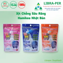 Xịt Chống Sâu Răng Hamikea 25g Nhật Bản | Dành Cho Bé Từ 18 Tháng – Ngừa Sâu Răng, Thơm Miệng Tự Nhiên