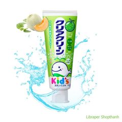 Kem Đánh Răng Trẻ Em Kids Kao Nhật Bản 70g – Bé Tập Đánh Răng, Nuốt Được, Hương Trái Cây Tự Nhiên