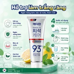 Kem đánh răng Median Dental IQ 93% 120g - làm trắng ngăn mảng bám bảo vệ nướu hơi thở thơm mát