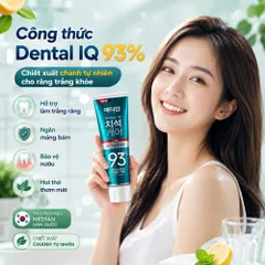 Kem đánh răng Median Dental IQ 93% 120g - làm trắng ngăn mảng bám bảo vệ nướu hơi thở thơm mát