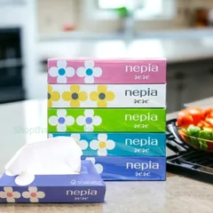 Khăn Giấy Nepia Nhật Bản | Siêu Mềm, Dai, Không Bở Rách – An Toàn Cho Bé & Cả Gia Đình
