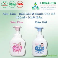 Sữa Tắm & Dầu Gội Wakodo Nhật Bản | Dịu Nhẹ, Không Cay Mắt, An Toàn Cho Bé Sơ Sinh