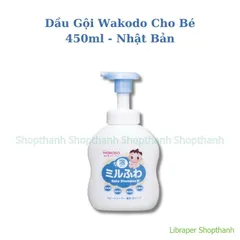 Sữa Tắm & Dầu Gội Wakodo Nhật Bản | Dịu Nhẹ, Không Cay Mắt, An Toàn Cho Bé Sơ Sinh
