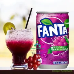 Nước Ngọt Fanta Nhật Bản Lon 160ml | Vị Nho & Vị Cam – Thơm Ngon, Sảng Khoái Chuẩn Nhật