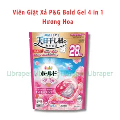 Viên Giặt Xả P&G Gel Ball 4D Nhật Bản | 4in1 Sạch Thơm Lâu, Mềm Vải, Tiện Lợi Cho Máy Giặt, Chính Hãng