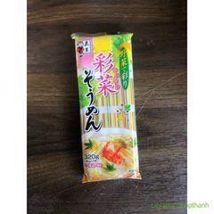Mì Somen Ngũ Sắc Rau Củ Itsuki Nhật Bản 320g | Cho Bé Ăn Dặm Từ 6 Tháng, Dễ Ăn – Bổ Dưỡng