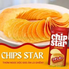 Snack Khoai Tây YBC Chip Star Nhật Bản – Giòn Ngon Tự Nhiên, Ít Dầu, Nhiều Vị Lựa Chọn, Bé Ăn Ngon