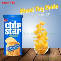 Snack Khoai Tây YBC Chip Star Nhật Bản – Giòn Ngon Tự Nhiên, Ít Dầu, Nhiều Vị Lựa Chọn, Bé Ăn Ngon