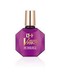 Thuốc Nhỏ Mắt Rohto V Active Tím Nhật Bản Giảm Mỏi Mắt Mờ Mắt Cho Người Lớn Tuổi Chai 13ml
