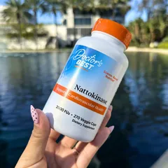 Viên uống Doctor's Best Nattikinase |90 & 270 viên| Hỗ trợ tuần hoàn máu - Phân hủy cục máu đông - Phòng ngừa đột quỵ [S/P Chuẩn Mỹ]