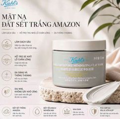 ✨ Mặt nạ đất sét Kiehl's Rare Earth Deep Pore Cleansing Masque làm sạch sâu 50ml Chính Hãng