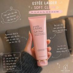 ✨ Sữa rửa mặt Estee Lauder Perfectly Clean hồng 100ml cho da khô chính hãng cao cấp