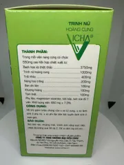 Trinh Nữ Hoàng Cung Vicha – Hỗ trợ giảm sự tiến triển của u xơ tử cung (60 Viên)