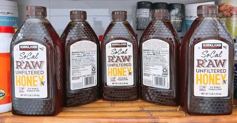 Mật ong hữu cơ raw Kirkland 1.36kg 797569