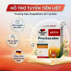 Viên uống giúp giảm triệuu chứngg do bệnhh phì đại tiền liệt tuyến cho nam giới Doppelherz Aktiv Prostacalm (3 vỉ x 10 viên)