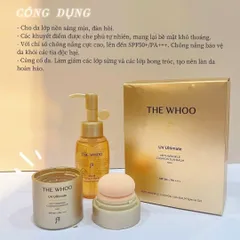 ☀️ The Whoo UV Ultimate Anti-Wrinkle Cushion Sun Balm chống nắng, giao hỏa tốc 2h