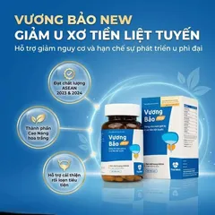 Viên uống giảm u xơ tiền liệt tuyến Vương Bảo (80 viên)