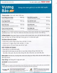 Viên Uống Vương Bảo 20 Viên – Hỗ Trợ Sức Khỏe Tuyến Tiền Liệt, Hỗ Trợ Người Phì Đại Lành Tính Tuyến Tiền Liệt