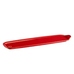 Đĩa Khai Vị Cỡ Dài Emile Henry EH345003 42x11 cm Màu Đỏ Burgundy