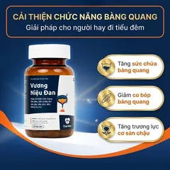 Vương Niệu Đan Thái Minh 80 Viên – Viên Uống Hỗ Trợ Cải Thiện Tiểu Đêm, Tiểu Nhiều Lần, Chăm Sóc Thận & Đường Tiết Niệu