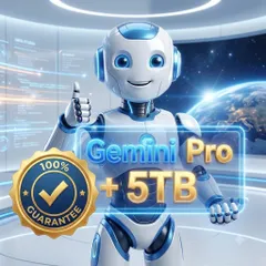 [HOÀN TIỀN 100%] Tài Khoản Gemini Pro + 5TB Google Drive (18 Tháng) - Bảo Hành 1 Đổi 1