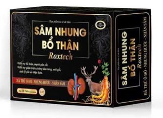 Sâm Nhung Bổ Thận Roxtech 30 Viên Hỗ Trợ Bổ Thận Mạnh Gân Cốt
