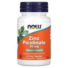 Viên uống NOW Zinc Picolinate 50mg 120 viên 797630