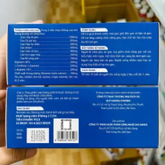 Viên uống LIVER PLUS tăng cường sức khỏe gan, giải độc hạ men gan