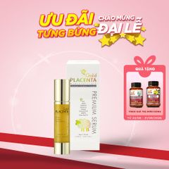 Serum Vàng Nhau Thai Cừu DrNatural Gold Placenta 50ml - Chống Nhăn, Làm Sáng Da, Cung Cấp Độ Ẩm, Dưỡng Mịn Da Từ Thiên Nhiên