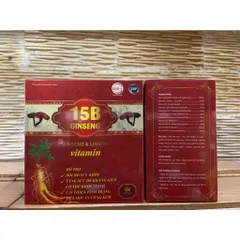15B GINGSENG nhân sâm tăng cường sức khoẻ đề kháng bệnhh do virus