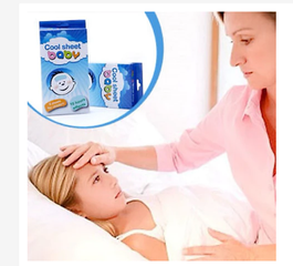 Dán hạ sốt Cool sheet baby làm mát đến 10h, hộp 6 miếng