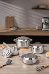 BỘ NỒI MICHELANGELO HOME CHEF 4 MÓN (106041) 