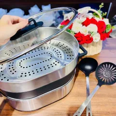 NỒI LẨU KIÊM HẤP WMF LONO- LẨU TẠI GIA CHỈ TRONG PHÚT MỐT