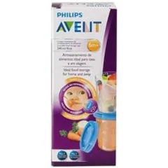 Bộ cốc bảo quản thức ăn trẻ em Philips Avent SCF639/05